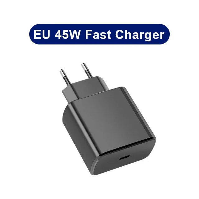 45W PD Charger Fast Charging for Samsung Galaxy S22 S23 Ultra Note 10+ 5G USB C Mobile Phone Type C Wall Quick Charging Adapter
