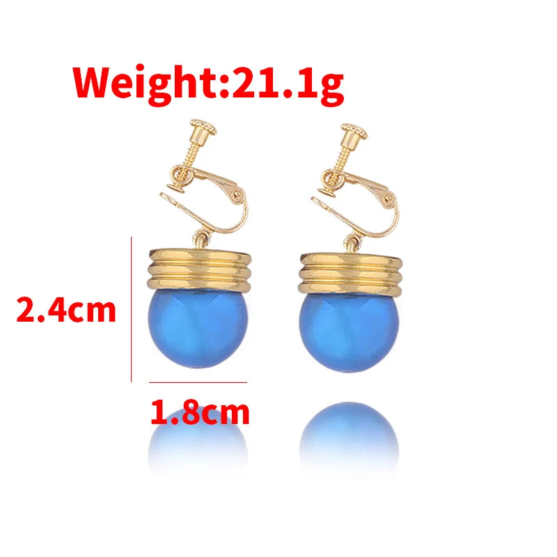 Cosplay Earrings Anime Hunter x Hunter Clip Earrings for Women Men Jewelry Gift