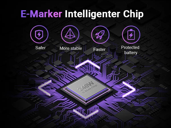 AUFU 16pin 180 Rotate Magnetic Cable 240W Fast Charging Micro USB Type C Cable For iPhone Xiaomi Samsung Magnet USB Phone Cable