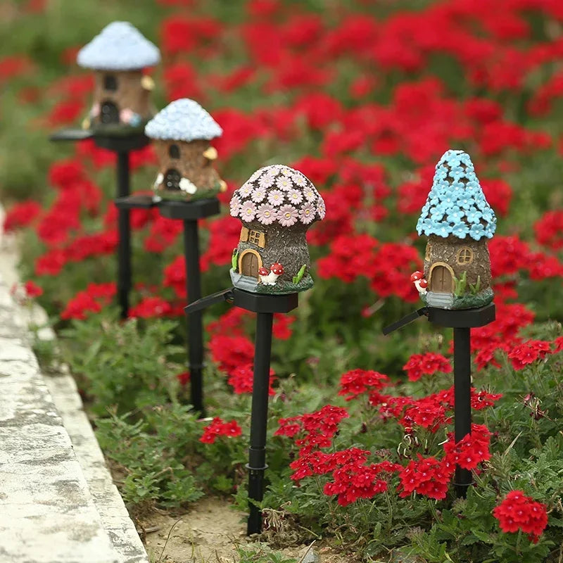 Solar Powered Owl Animal Lawn Lamp Solar Led Light Outdoor Garden Decoration Lamp Waterproof Solar Lights