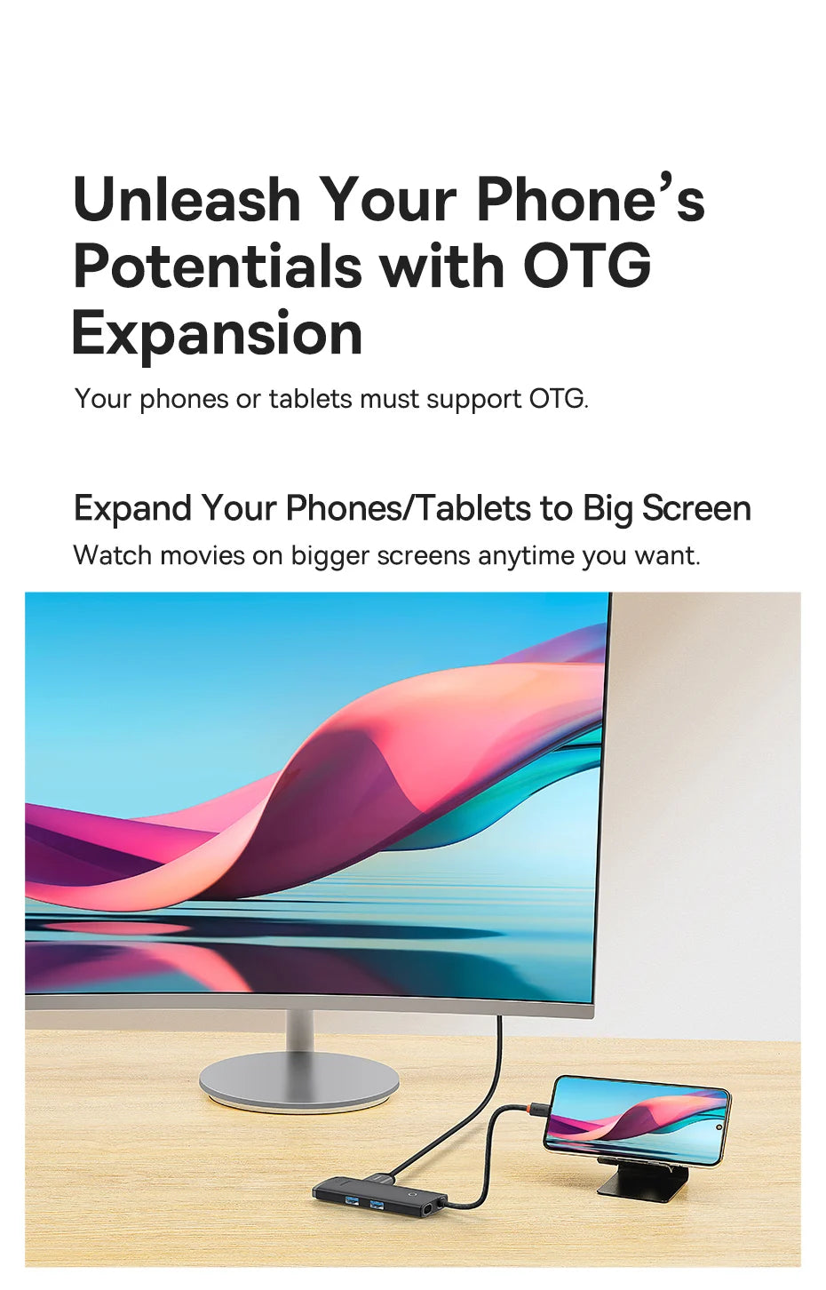 Baseus USB Type C HUB to HDMI-compatible USB 3.0 Adapter 6 in 1 Type C HUB Dock for MacBook Pro Air USB C Splitter