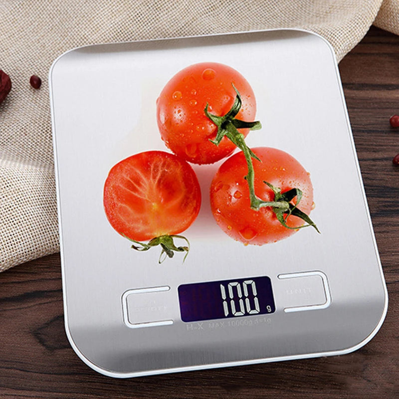 Rechargeable electronic kitchen scale