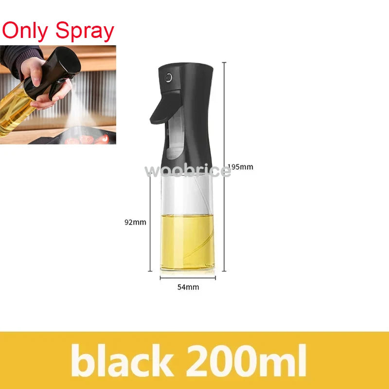 2in1 Kitchen Spray Oil Dispenser Oil Sprayer Polisher or Oil Brush for Air Fryer Salad Grilling Roasting Cooking Kitchen Acceeso