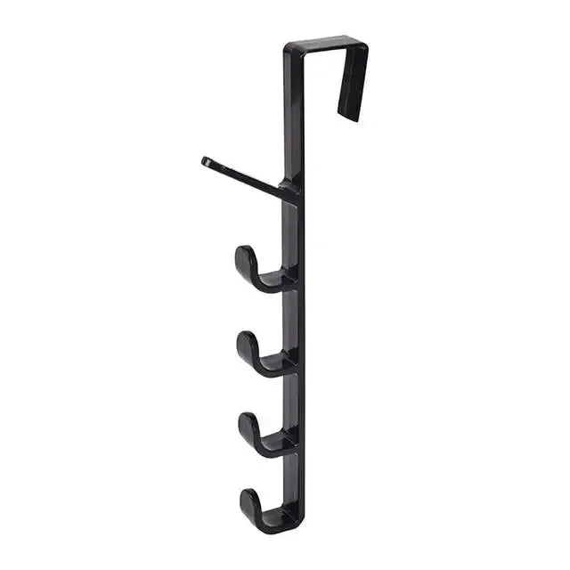 Behind the Door Coat Hook Hanger behind the Door Cabinet Wardrobe Dormitory Door Hook Storage Rack