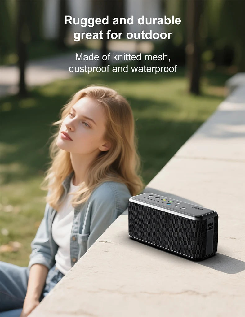 Super Power XDOBO X8 Max 100W Portable Wireless Speaker TWS Subwoofer Support USB/TF/AUX 20000mAh Four-cell Power Bank Function