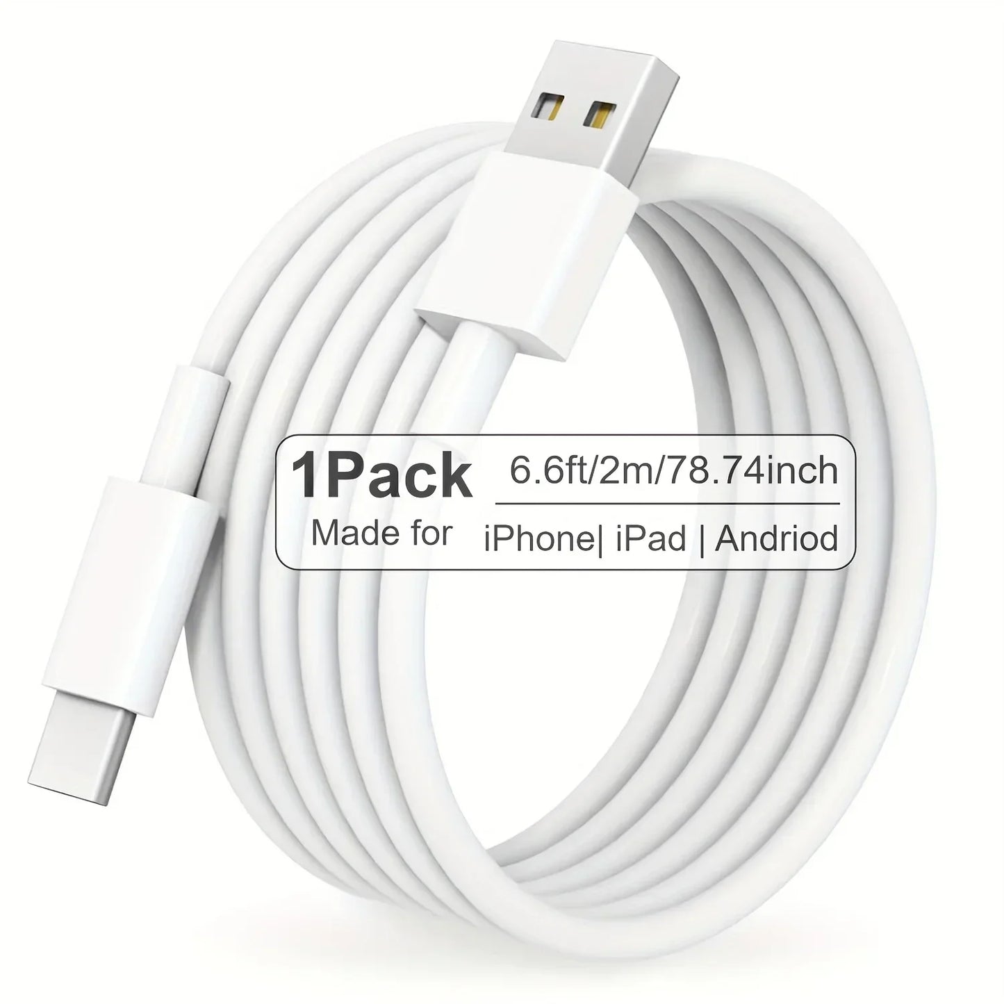 Apple MFi Certified Car Charger for iPhone 16 15 Carplay Cable, USB A to USB C Charging Cord for iPhone 16 15/Plus/Pro Max