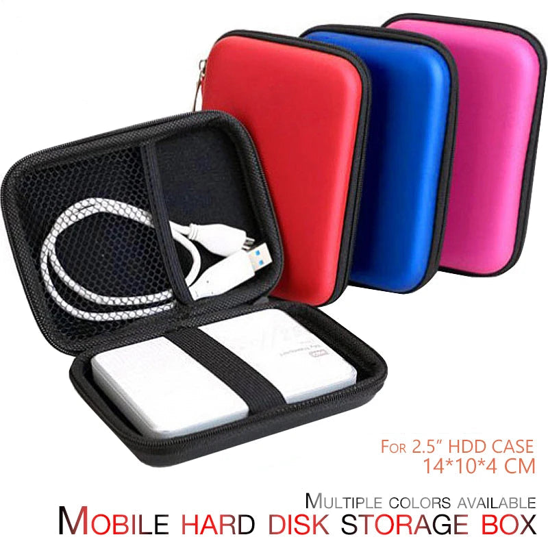 UTHAI T27 2.5" HDD Bag External USB Hard Drive Disk Storage Bag Carry Usb Cable Case Cover For PC Laptop Hard Disk Box