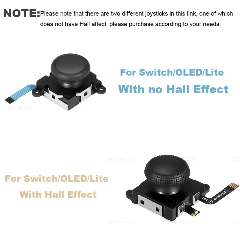 Hall Effect Replacement Joystick for NS Switch/Lite/OLED Joycon Controller Gamepad Thumb Stick Analog Repair Parts Accessories