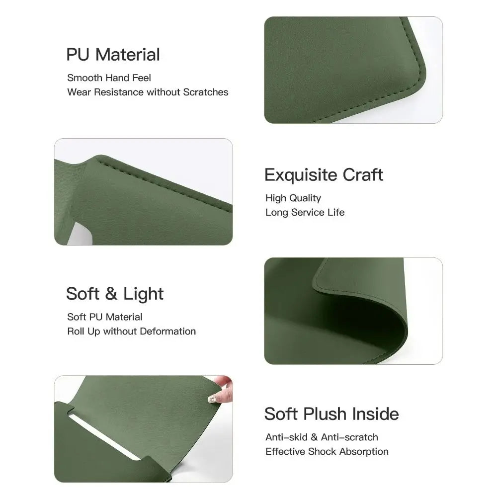 11 13 14 15 inch Ultra Thin PU Leather Ultrabook Cover Laptop Sleeve Case Shockproof Notebook Bag for HP/Dell/Surface