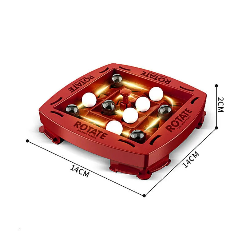 4 In A Row Game Educational Orbit Logic Board Game 2 Player Fast Strategy Game Track Logic Board For Fun Family Game Party Toys