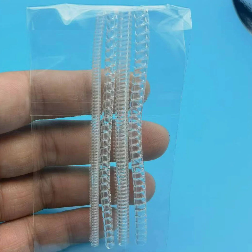 8Pcs/Set Ring Size Adjuster Accessories Adjustable Invisible Rubber Pad Ring Size Adjuster for Loose Rings