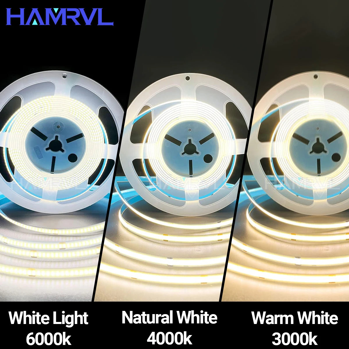 320LEDS/M DC12V COB LED Strip Lights 2M 3M 5M High Density FOB Flexible Diode Tape Light Linear Dimmable 12 Volt Home Decoration