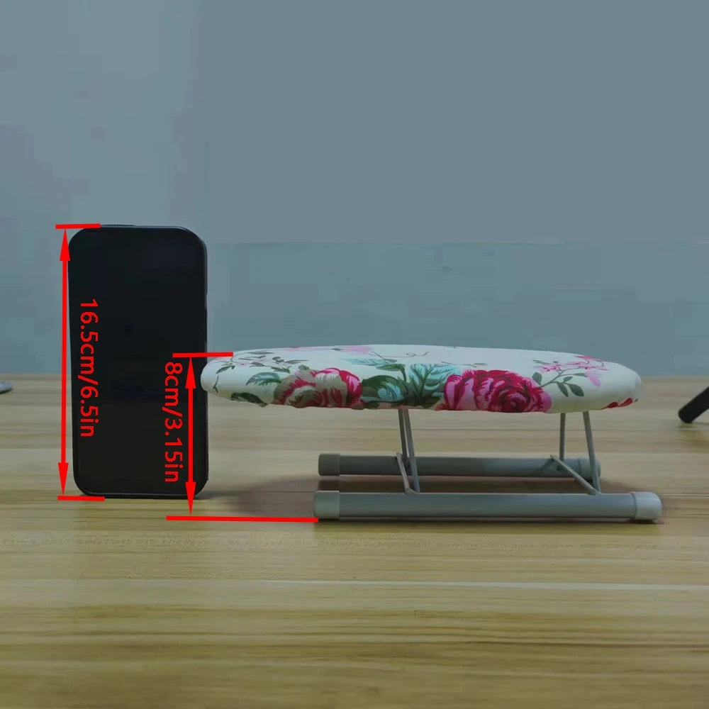 small ironing board.