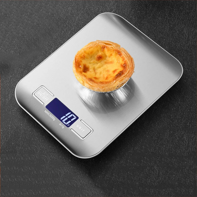 Rechargeable electronic kitchen scale
