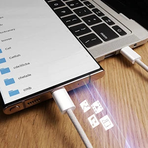 NNBILI 60W USB C to USB C Fast Charging PD Cable For iPhone 15 Pro Max Plus iPad Air 5 Samsung Huawei Xiaomi Type-C to Type-C ﻿