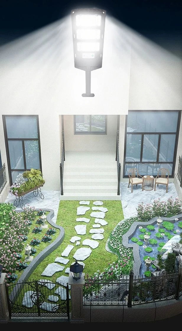 12000 LM High Power LED Solar Lights Outdoor Sunlight Motion Sensor Solar Powered Lamp Waterproof Patio Garden Street Wall Light