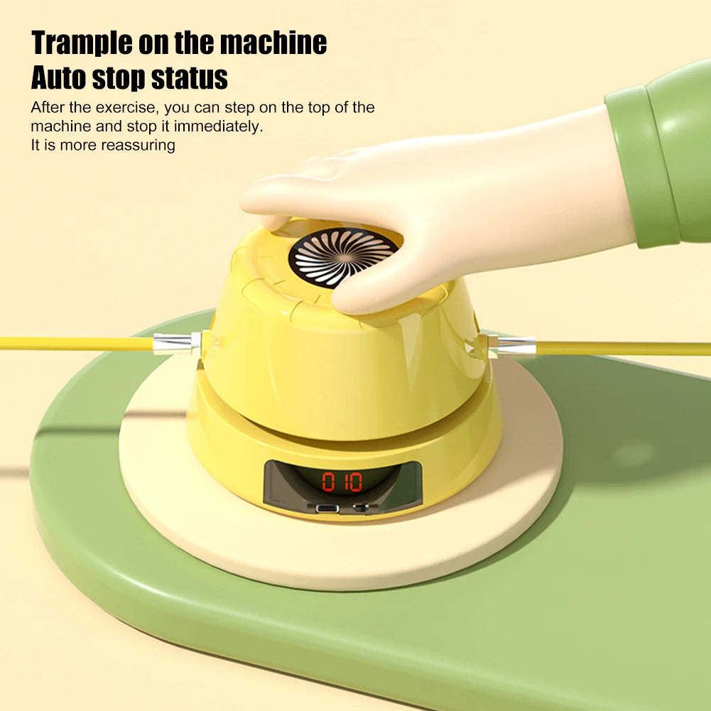 Electric Counting Rope Skipping Machine Automatic Remote Control  Jump Rope Digital Counter Indoor Outdoor exercise Toys Games