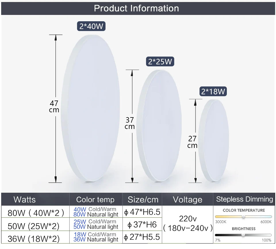 MARPOU Smart ceiling lamp led lamp for bedroom ceiling lights with Remote control Dimmable led lights for room Living room