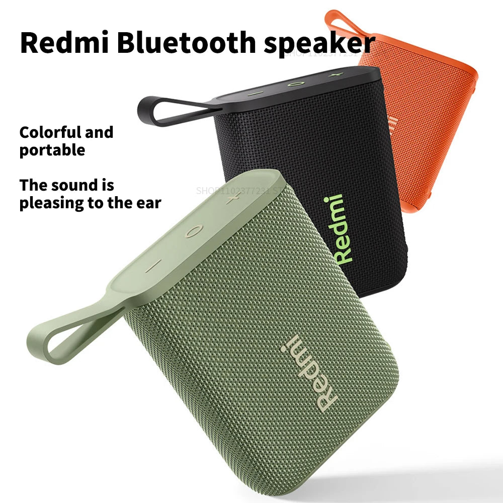Xiaomi Redmi Portable Bluetooth Speaker Outdoor IP67 Stereo Powerful Sound  Box BT5.3 RGB Dual Pairing TWS Connectivity Colorful