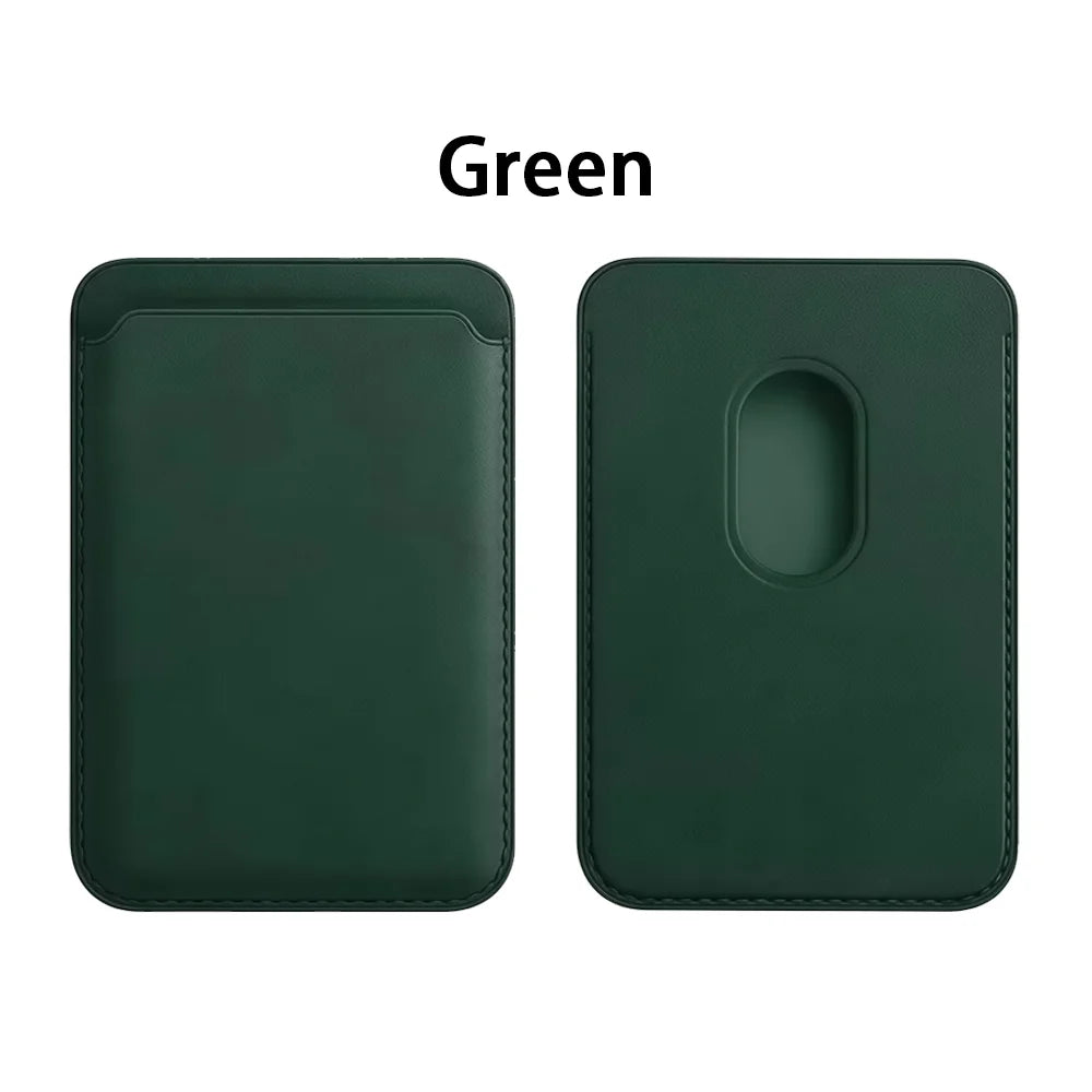 Leather Wallet Case Holder For iPhone 16 Pro Max Magsafe Magnetic Wallet Leather Compatible For iPhone 15 14 13 12  Accessories