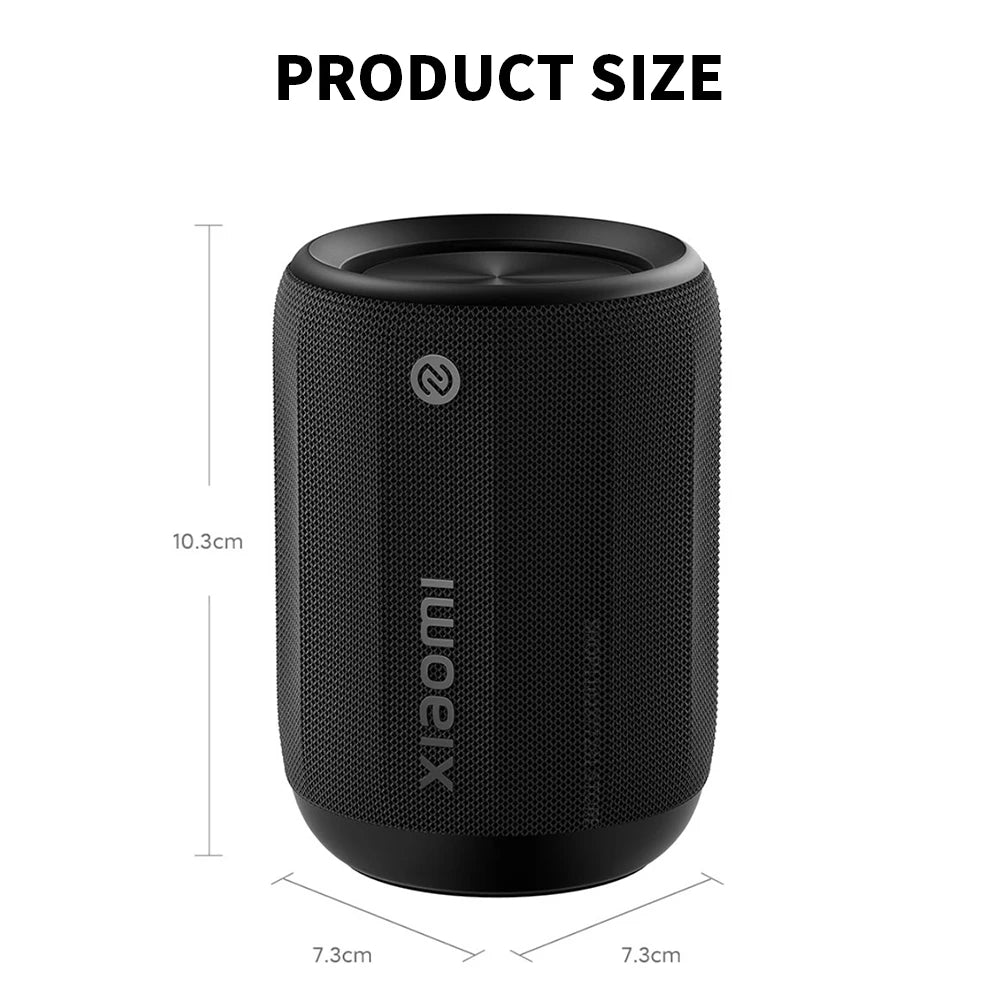 Xiaomi Bluetooth Speaker Mini ASM01A Bluetooth 5.3 RGB  Light IP67 360°Omnidirectional Stereo Outdoor Portable Sound Mi Home APP