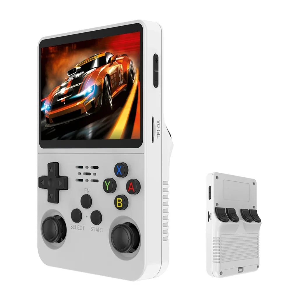 R36S retro handheld video game console 64GB game 3.5-inch IPS screen handheld game console open-source Linux gift