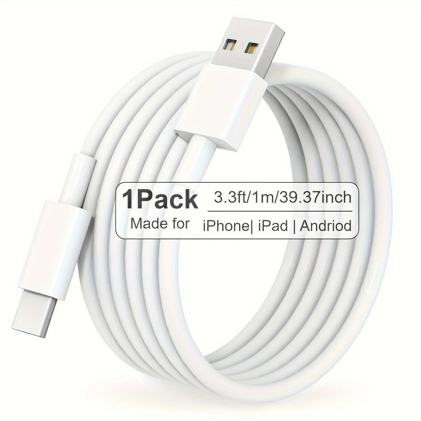 Apple MFi Certified Car Charger for iPhone 16 15 Carplay Cable, USB A to USB C Charging Cord for iPhone 16 15/Plus/Pro Max