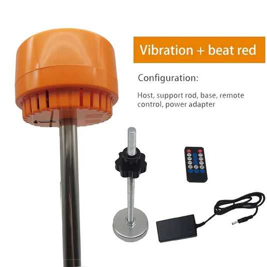 Reduce/Decrease/Cut Down Neighbor Upstairs Noise Machine Noise Deadener Muffler Strike Back Tool ﻿Orange tapping+vibration