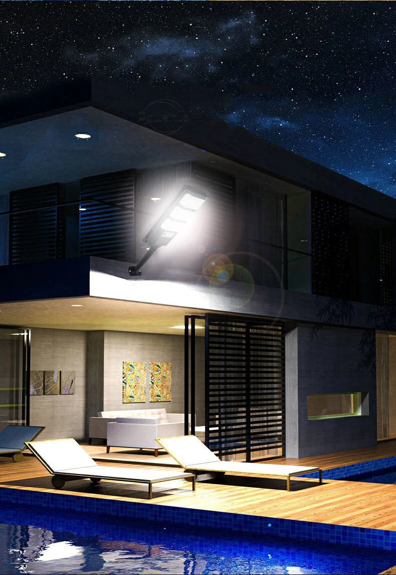12000 LM High Power LED Solar Lights Outdoor Sunlight Motion Sensor Solar Powered Lamp Waterproof Patio Garden Street Wall Light