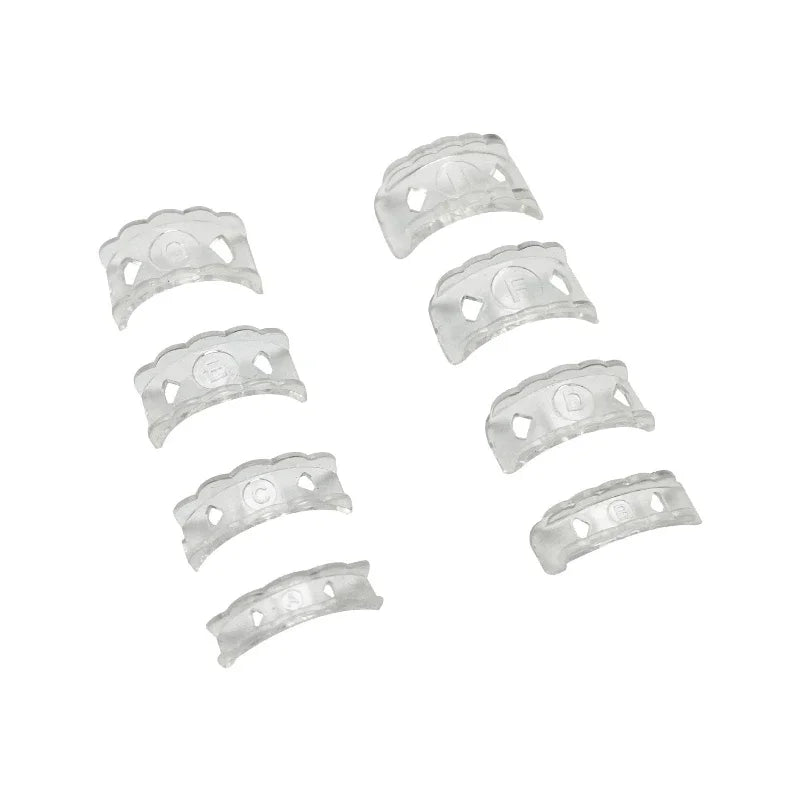 8 Sizes Silicone Invisible Clear Ring Size Adjuster Resizer Loose Rings Reducer Ring Sizer Fit Any Rings Jewelry Tools