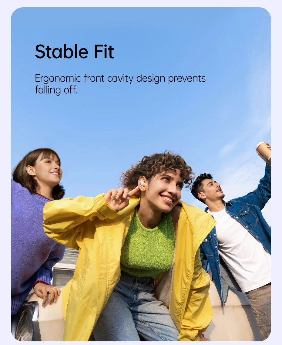 Baseus Bass BD1 Wireless Earphones Bluetooth 5.4 Mini Sports Earbuds,  IP55 Waterproof 0.06s Low-Latency Wireless Headphones