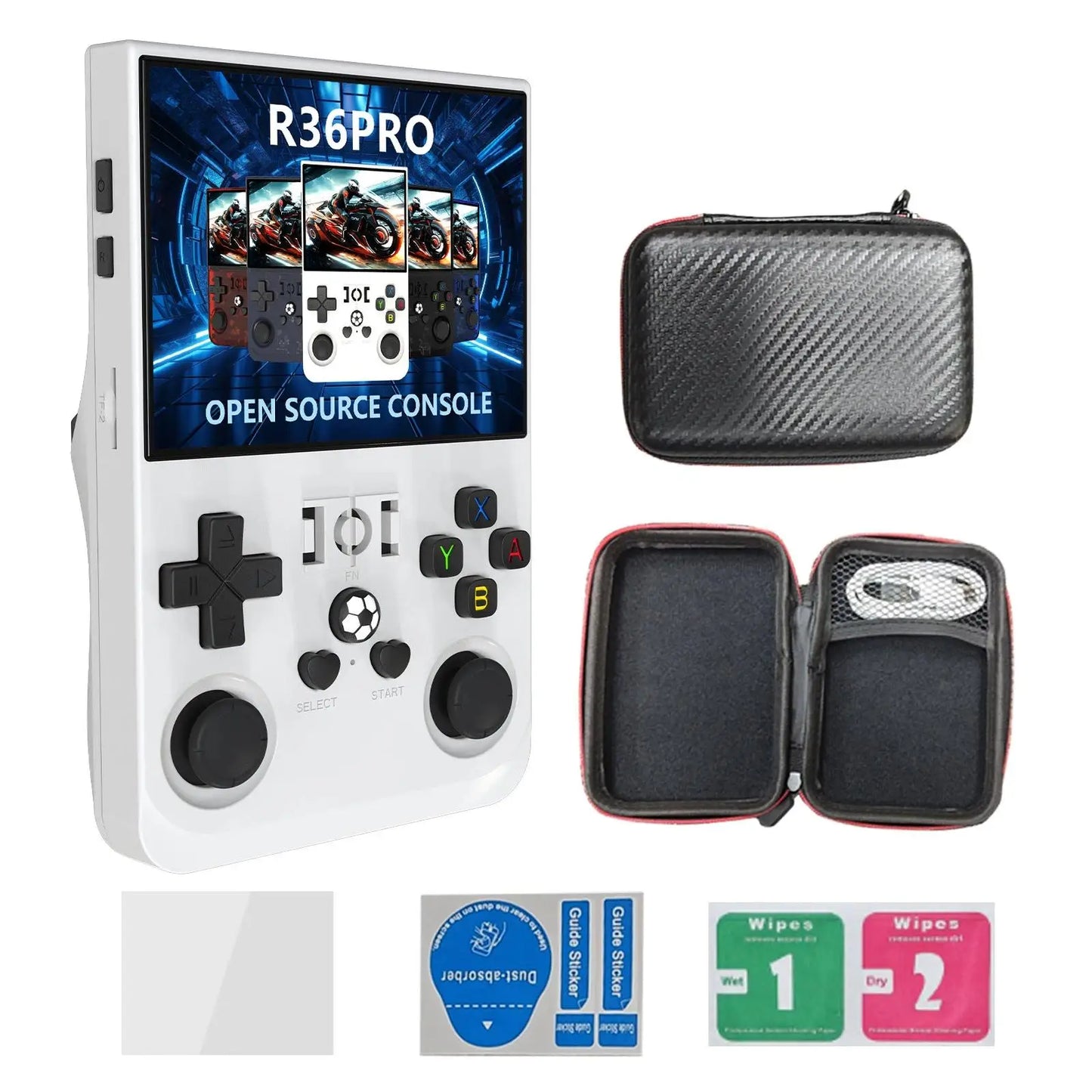 2025 R36S Pro Game Console Retro 128gb Consola R36s R36 S R36h Rs36s K36 Konsole Consolle Jeux GamBoy Max Video GameHandheld