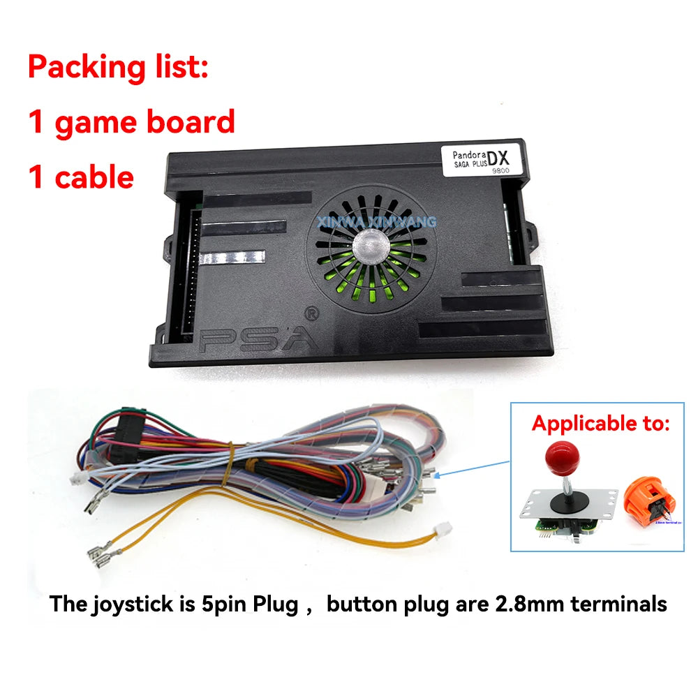 Pandora Saga Box DX2 26800 in 1 PCB Family Mainboard Retro Arcade Game Console For Built Bartop Cabinet Machine HDMI VGA