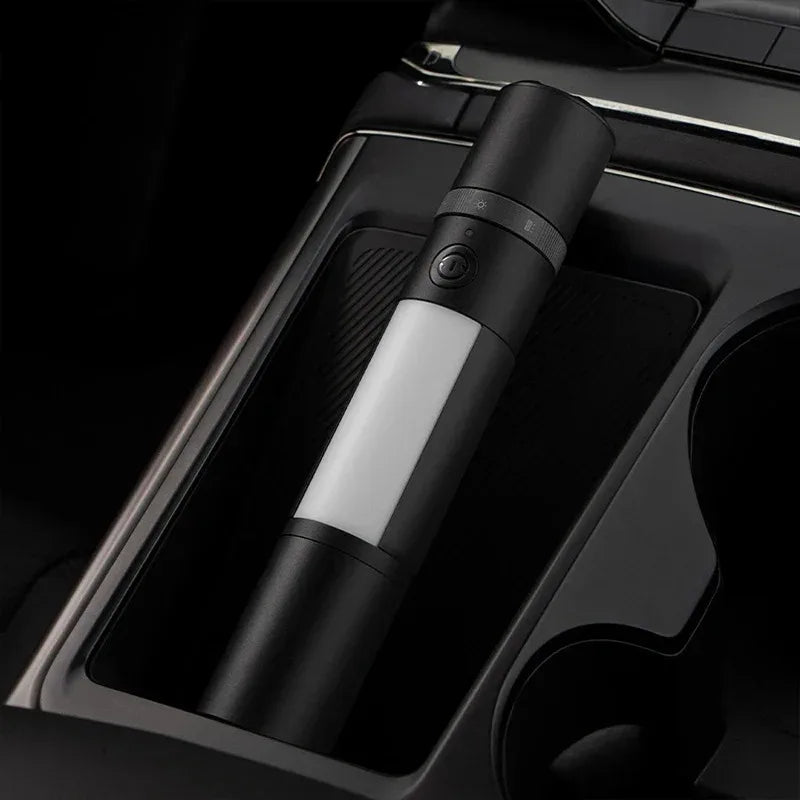 New Xiaomi Mijia Multi Function Flashlight Zoomable Ultra Bright Torch Window Breaker Safety Belt Cutter Car Emergency Light LED