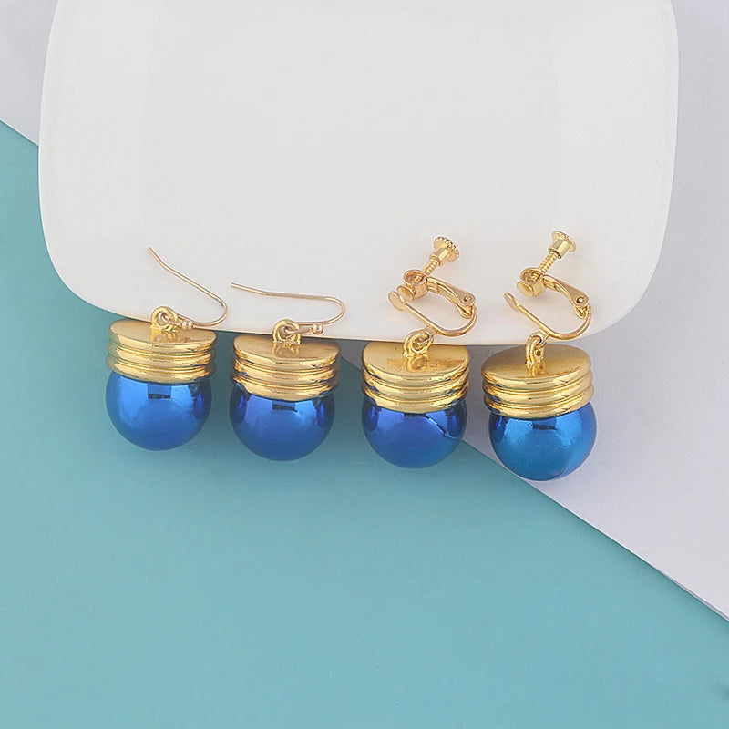 Cosplay Earrings Anime Hunter x Hunter Clip Earrings for Women Men Jewelry Gift