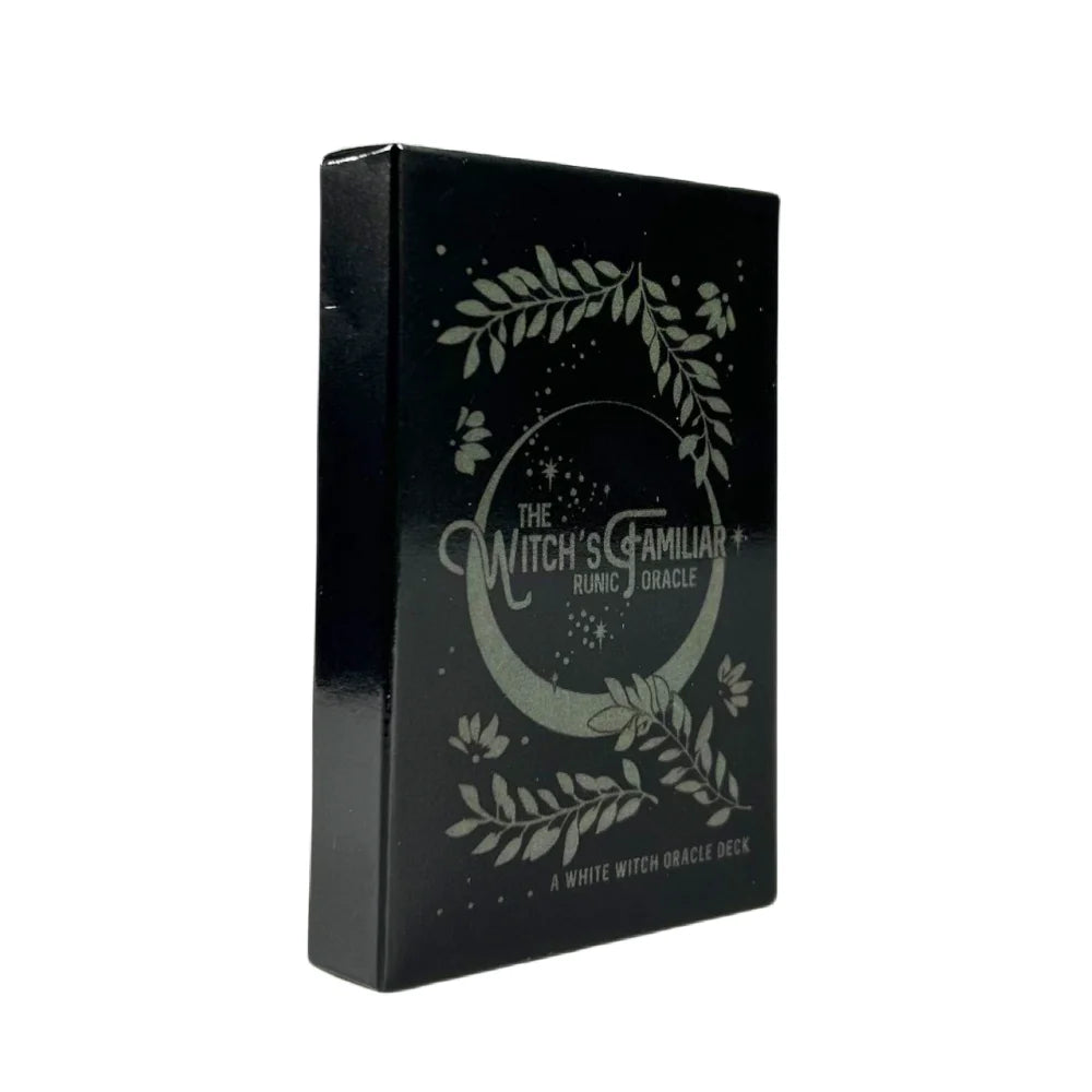 The Witchs Familiar Runic Oracle Card Fate Divination Prophecy Board Tarot Deck Card Family Party Playing Game