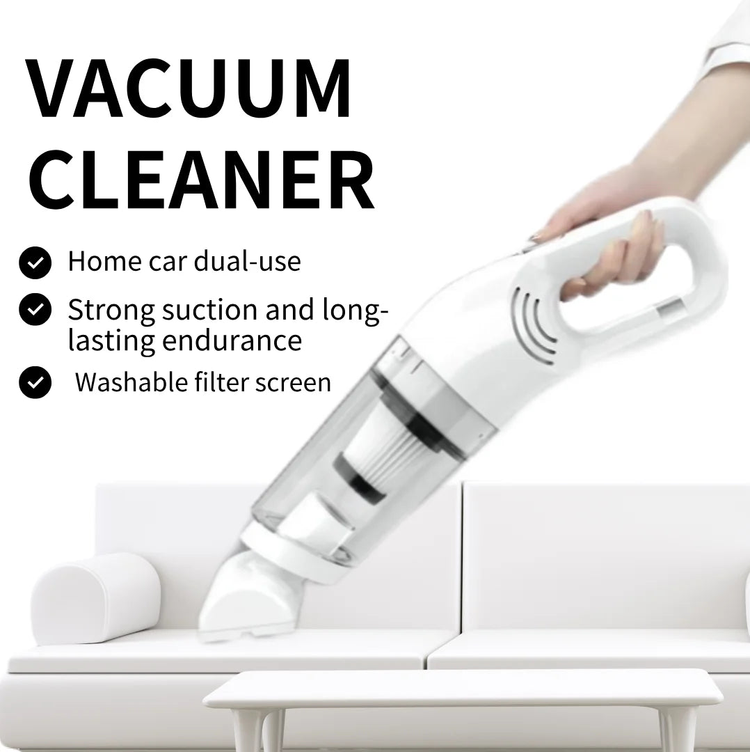 Handheld USB Charging Portable Home Car Wireless Cleaning Vacuum Cleaner, High-power Suitable For Dust And Pet Hair
