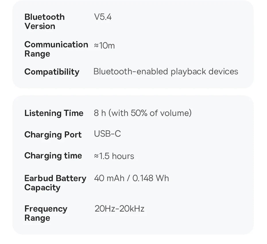 Baseus Bass BD1 Wireless Earphones Bluetooth 5.4 Mini Sports Earbuds,  IP55 Waterproof 0.06s Low-Latency Wireless Headphones