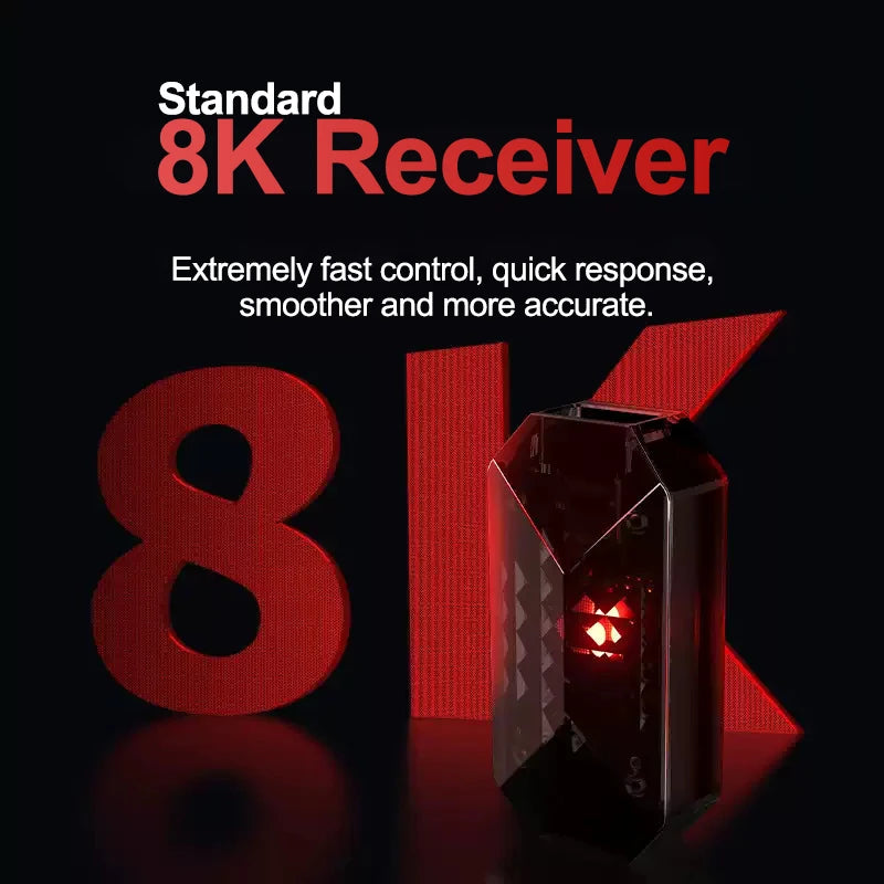 ATK VXE MAD R/R MAJOR Wireless E-sports Gaming Mouse Ultra-lightweight Dual-Mode PAW3395/3950 Ergonomic Mice Standard 8K