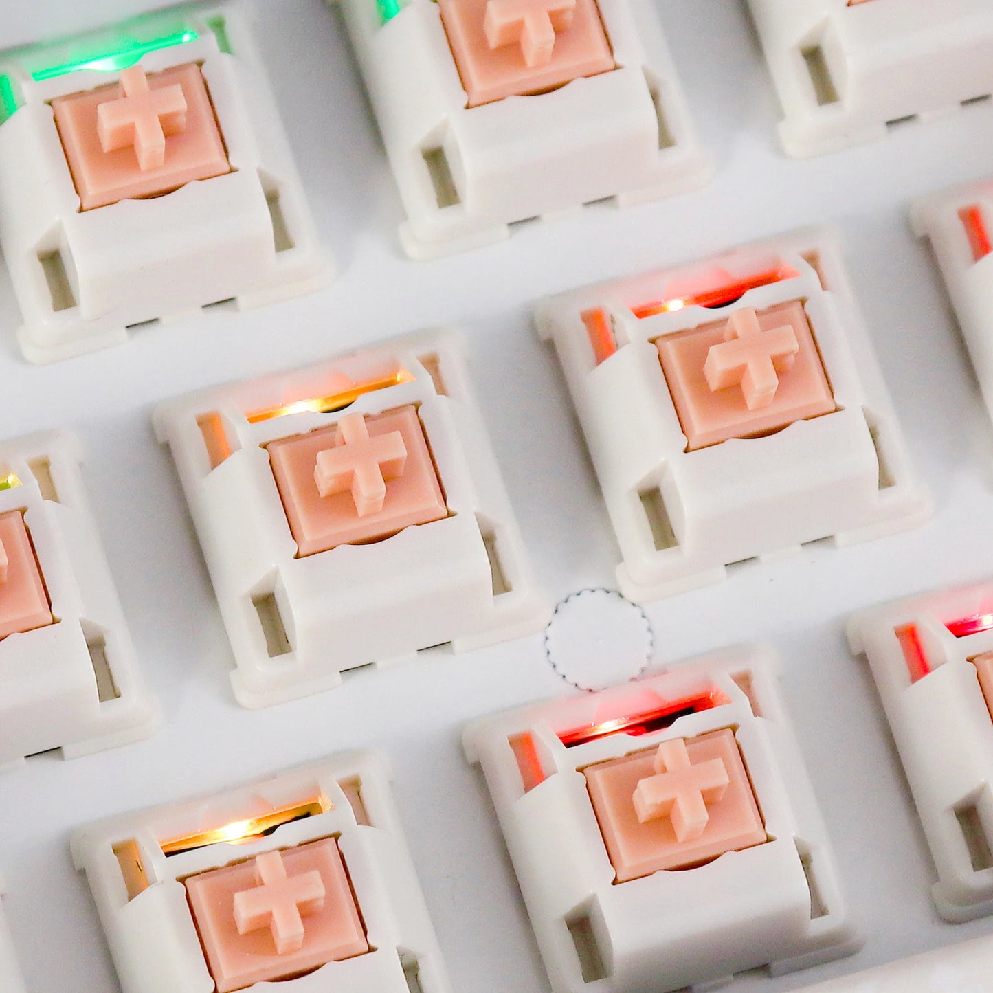 Holy Panda Tactile Switch 55g 62g 67g POM Creamy Switches Mechanical Keyboard Gaming Custom DIY 5-Pins Cherry MX Switch Hot-Swap