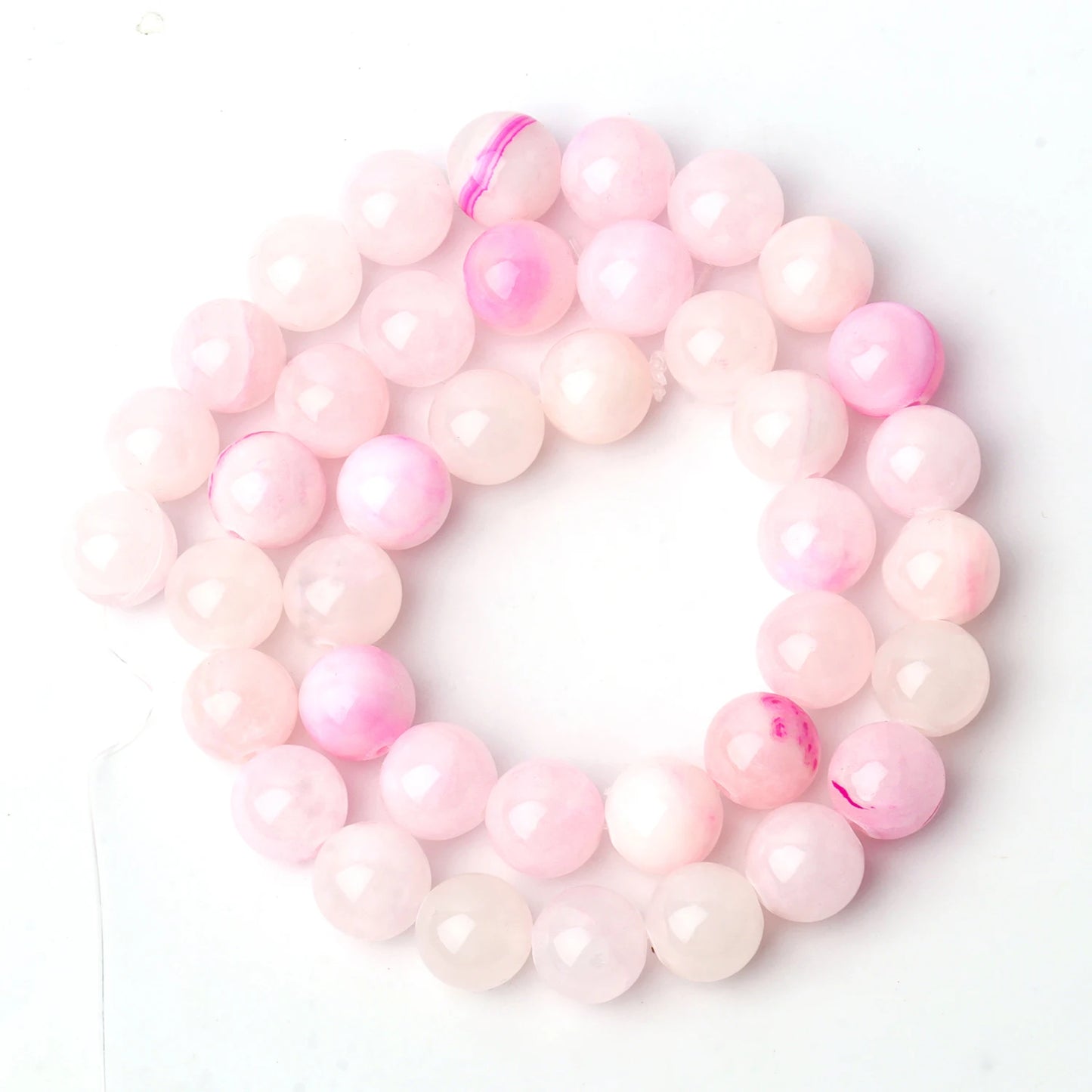 6/8/10mm Natural Stone Sapphire Color Jade Beads Blue Round Loose Beads For Jewelry Making Supplies Diy Charms Bracelets 15''