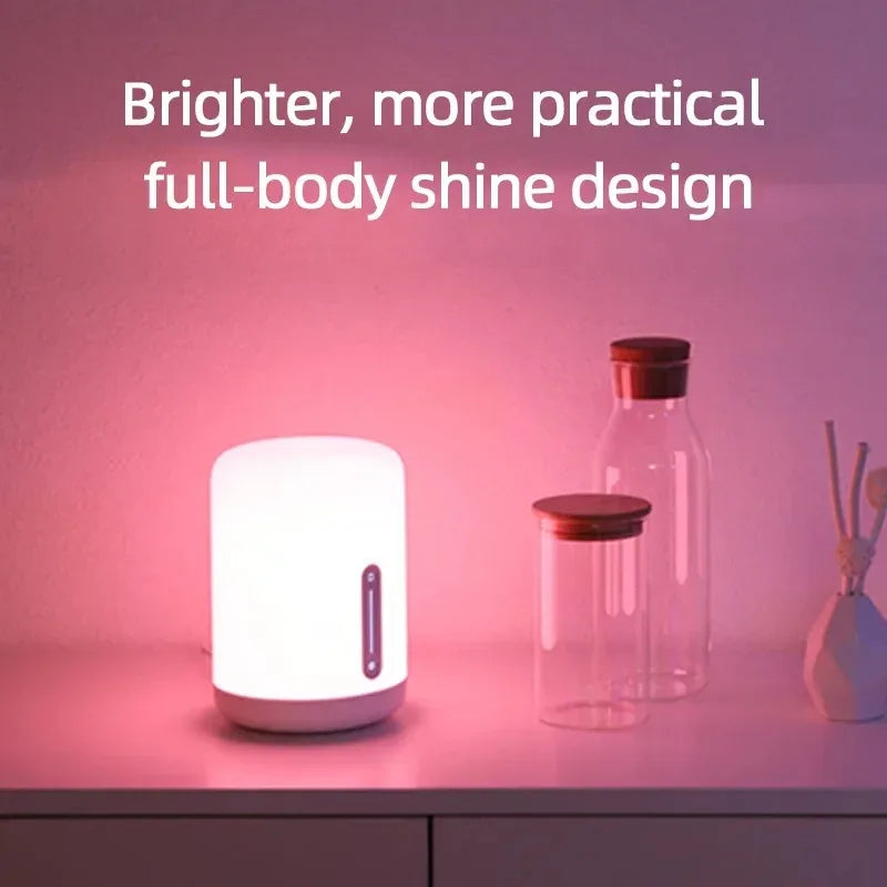 Original Xiaomi Mijia Bedside Lamp 2 Smart Table LED Night Light MJCTD02YL 12V-1A