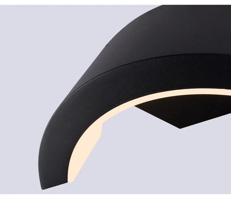 Intelligent Induction Wall Lamp Waterproof Porch Wall Light Outdoor PIR Motion Sensor Lamp Landscape Balcony Garden Corridor