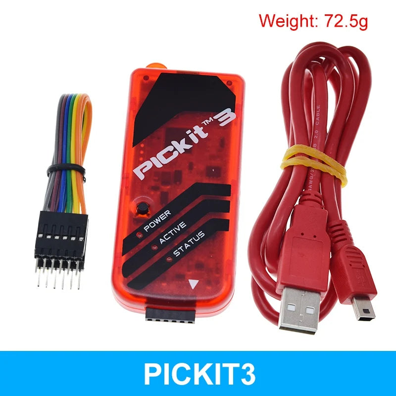 TZT PICKit2 PICKIT3 PICKit3.5 Programmer + PIC ICD2 PICKit 2 PICKIT 3 PICKIT 3.5 Programming Adapter Universal Programmer Seat