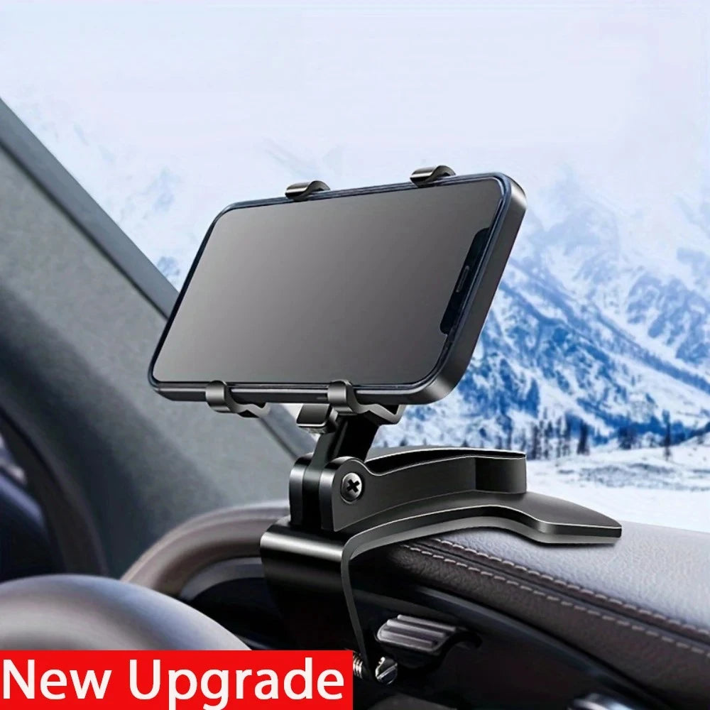 Universal Car Mobile Phone Holder Dashboard Phone Holder Easy Clip Mount Stand Cellphone Stand For GPS Navigation Hanging Holder