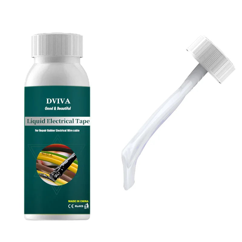 Waterproof Liquid Electrical Tape Insulating Repair Paste Fix Line Glue For Wires And Cables Home Use Quick Drying Sealant