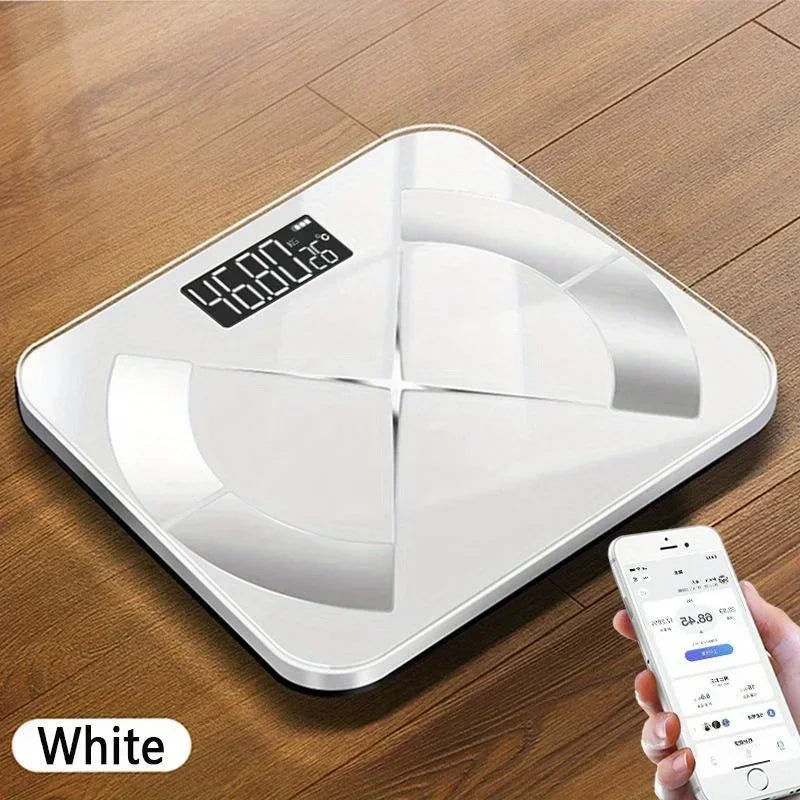 1pc intelligent body fat scale, high-precision wireless electronic weight scale, high-definition display, health data analysis