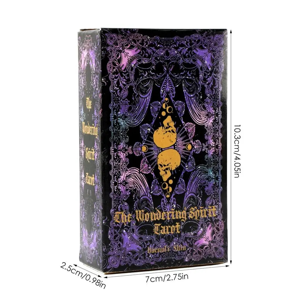 The Wandering Spirit Tarot Deck For Fate Divination Leisure Entertainment Card Game New High Quality Board Games