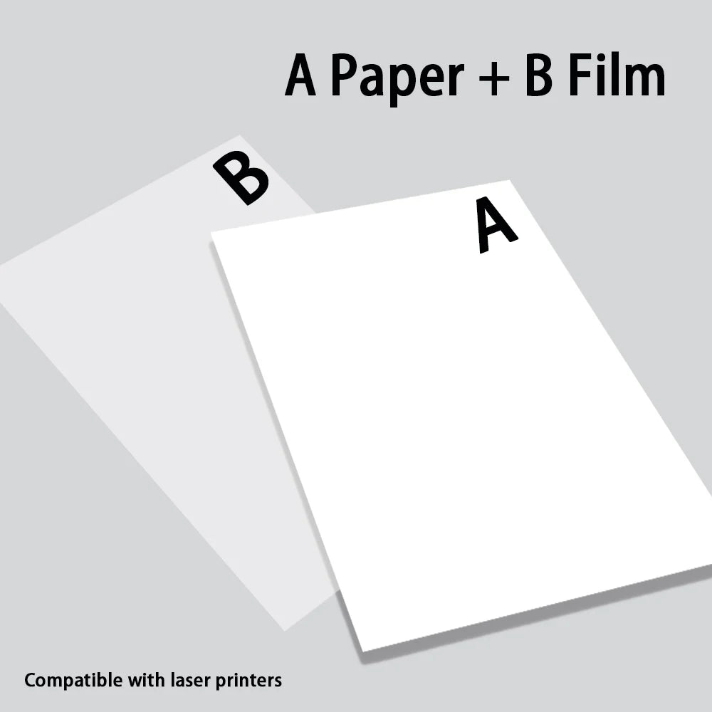 A4 Size For Inkjet Printer Printable Transparent Tattoos Printing Paper Transfer Paper Temporary Tattoos Sticker