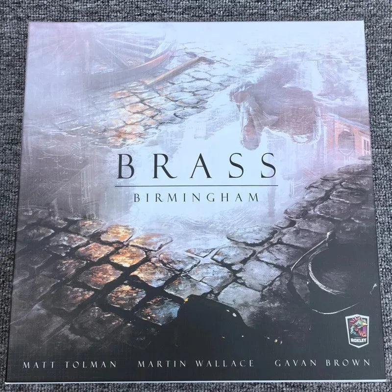 Brass: Birmingham Board Game For Family Party ,English Strategy Entertainment Card Game Christmas Gift Birthday Gift
